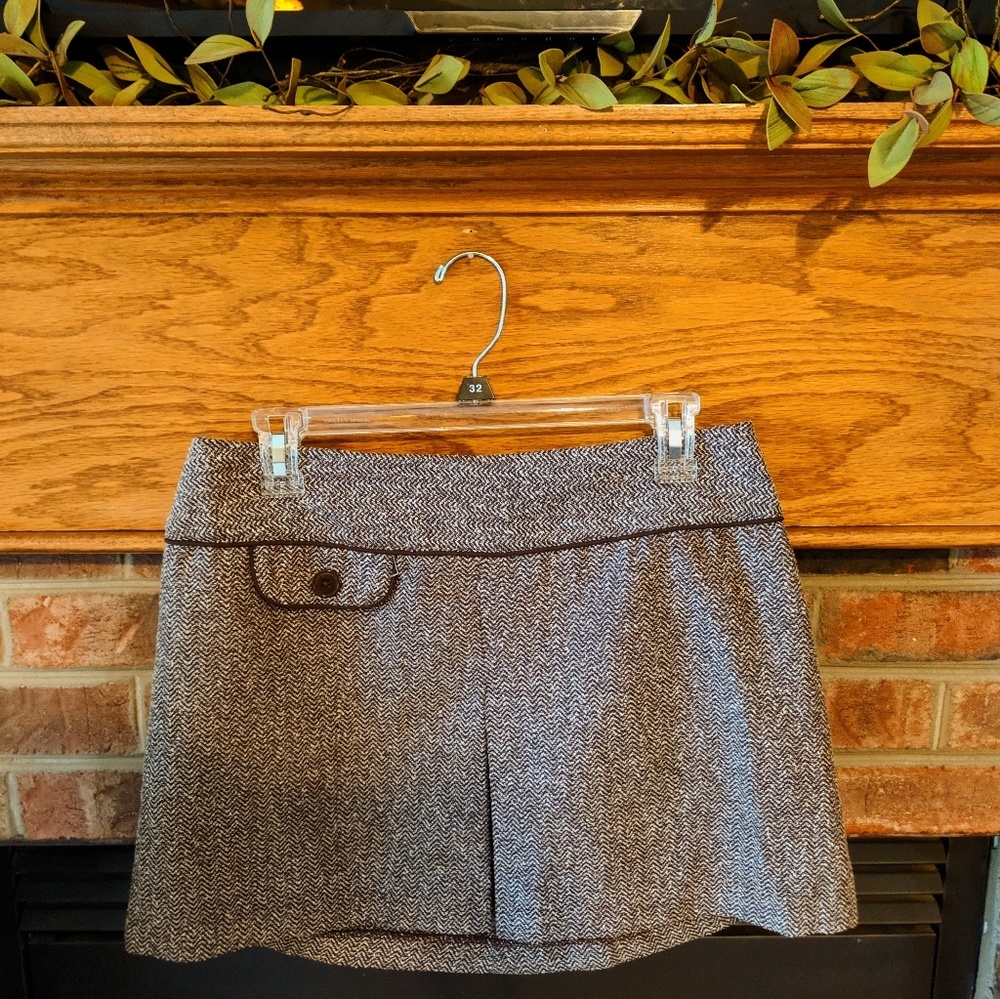 Faith love passion brand Brown Tweed skirt size 9